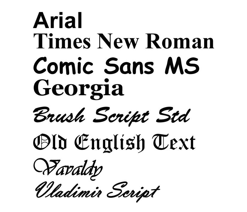 cover letter font georgia